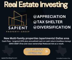 Multi Family Apartment Building and Senior living investment opportunity in Dallas