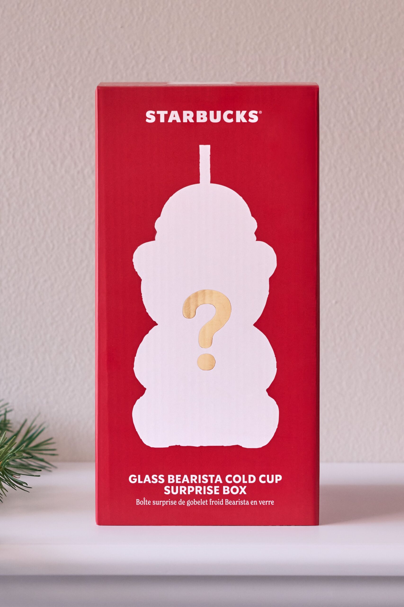 The Starbucks Bearista Glass Cold Cup Surprise Box Edition